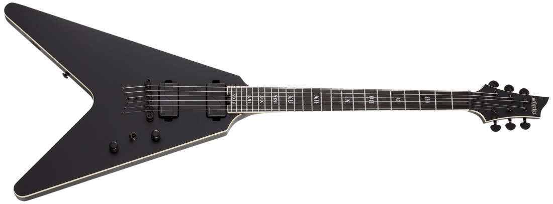 V-1 SLS Elite Evil Twin Electric Guitar - Satin Black