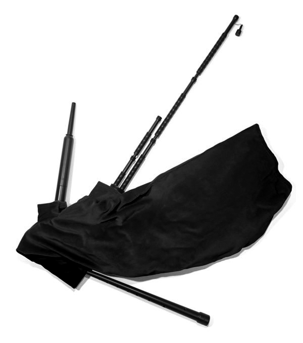 Highland Kitchen Bagpipes - Black