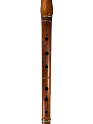 Rosewood Irish Flute with Case