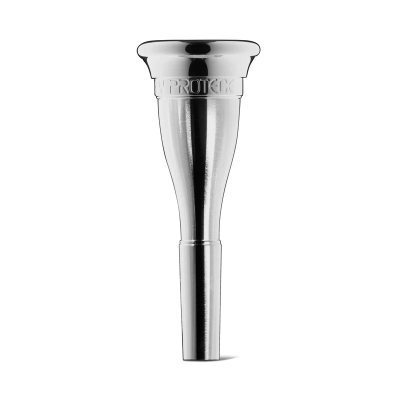 Laskey - Protege French Horn Mouthpiece - Silver-Plated, American Shank