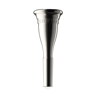 Laskey - Silver-Plated French Horn Mouthpiece (American Shank) - 75G