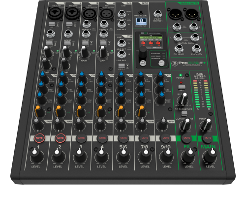 ProFX10v3+ 10-Channel Professional Effects Mixer with Bluetooth