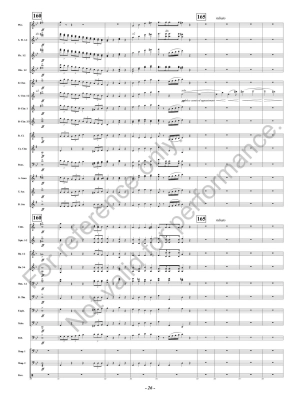 Symphony Fantastique: IV. March to the Scaffold - Berlioz/VanDoren - Concert Band, Full Score - Gr. 5