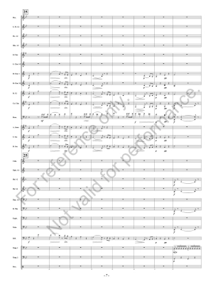 Symphony Fantastique: IV. March to the Scaffold - Berlioz/VanDoren - Concert Band, Full Score - Gr. 5