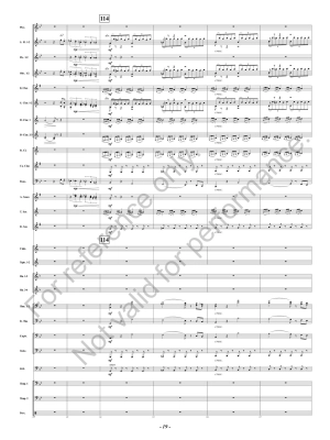 Symphony Fantastique: IV. March to the Scaffold - Berlioz/VanDoren - Concert Band, Full Score - Gr. 5