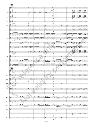 Symphony Fantastique: IV. March to the Scaffold - Berlioz/VanDoren - Concert Band, Full Score - Gr. 5