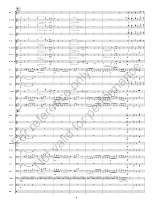 Symphony Fantastique: IV. March to the Scaffold - Berlioz/VanDoren - Concert Band, Full Score - Gr. 5