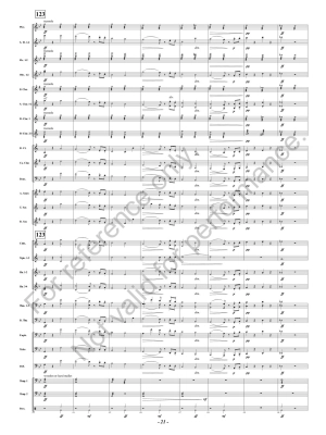 Symphony Fantastique: IV. March to the Scaffold - Berlioz/VanDoren - Concert Band, Full Score - Gr. 5