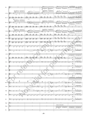 Symphony Fantastique: IV. March to the Scaffold - Berlioz/VanDoren - Concert Band, Full Score - Gr. 5