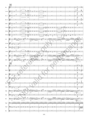 Symphony Fantastique: IV. March to the Scaffold - Berlioz/VanDoren - Concert Band, Full Score - Gr. 5