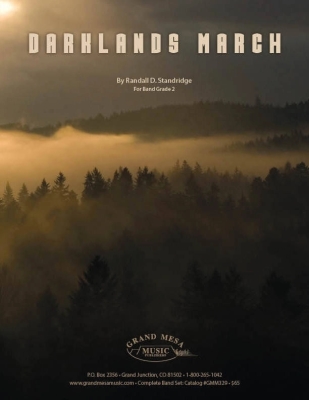 Randall Standridge - Darklands March - Standridge - Concert Band, Full Score - Gr. 2