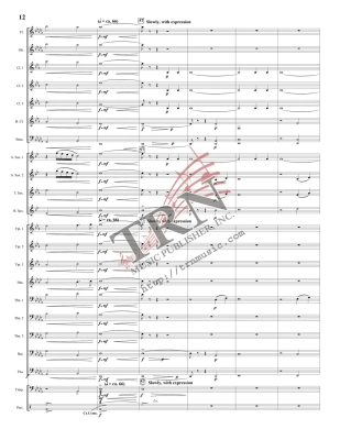 On a Hymnsong of Philip Bliss - Holsinger - Concert Band, Full Score - Gr. 3