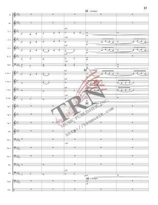 On a Hymnsong of Philip Bliss - Holsinger - Concert Band, Full Score - Gr. 3