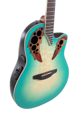 Celebrity Elite Plus Mid Cutaway Acoustic/Electric Guitar - Mintburst