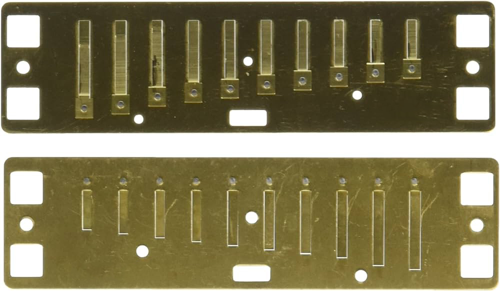 Replacement Harmonica Reed Plates - G Minor