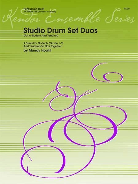 Studio Drum Set Duos (For A Student And Teacher)