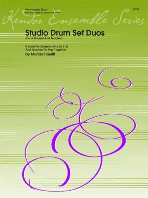 Kendor Music Inc. - Studio Drum Set Duos (For A Student And Teacher)