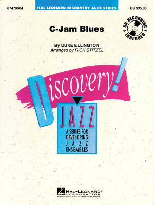 Hal Leonard - C-Jam Blues - Ellington/Stitzel - Jazz Ensemble - Gr. 1.5