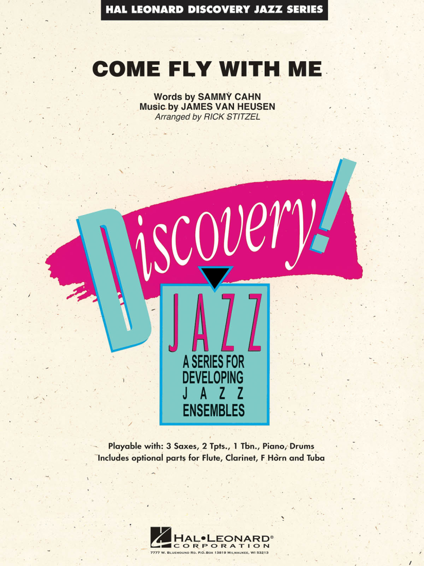 Come Fly with Me - Van Heusen/Stitzel - Jazz Ensemble - Gr. 1.5