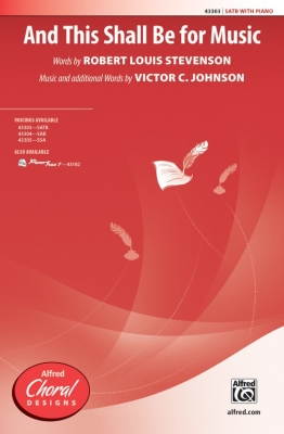 Alfred Publishing - And This Shall Be for Music - Stevenson/Johnson - SATB