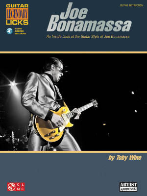 Joe Bonamassa Legendary Licks - Wine - Guitar TAB - Book/Audio Online