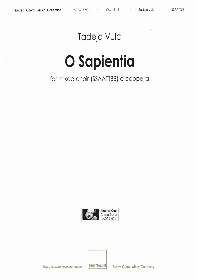 O Sapientia - Vulc - SSAATTBB