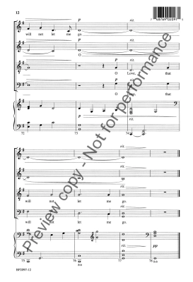 O Love - Hagenberg - SATB