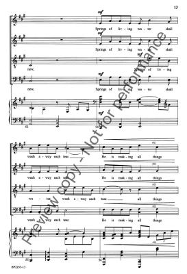 All Things New - Hagenberg - SATB