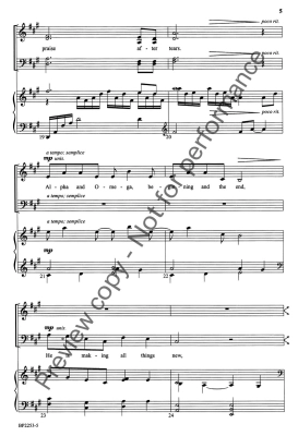 All Things New - Hagenberg - SATB