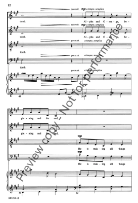 All Things New - Hagenberg - SATB