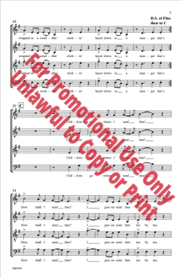 Children, Go Where I Send Thee - Traditional/Johnson/Davis - SATB