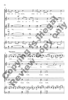 Responsorials - Wordsworth/Barnum - SATB