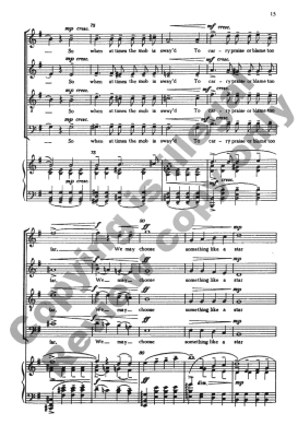 Frostiana: 7. Choose Something Like a Star - Frost/Thompson - SATB