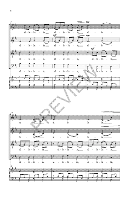 Alleluia - Hagenberg - SATB