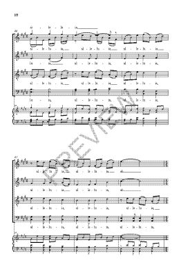 Alleluia - Hagenberg - SATB