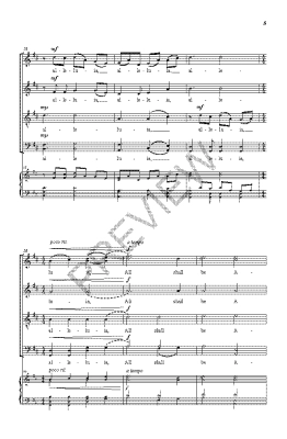 Alleluia - Hagenberg - SATB