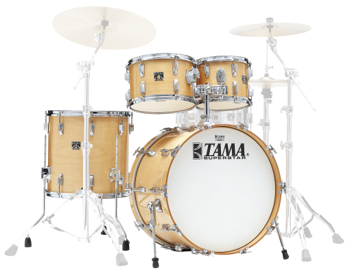 Tama - 50th Anniversary Limited Edition Superstar Reissue 4-Piece Shell Pack (22,10,12,16) - Super Maple