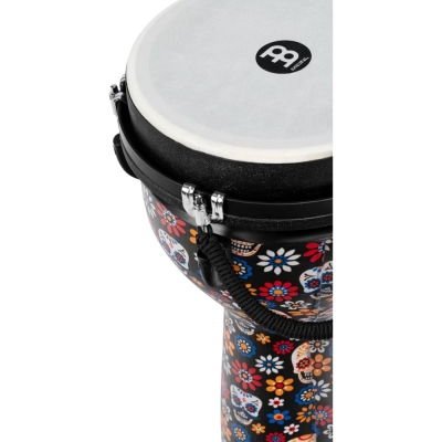 Jumbo Series 10\'\' Synthetic Djembe - Day of the Dead