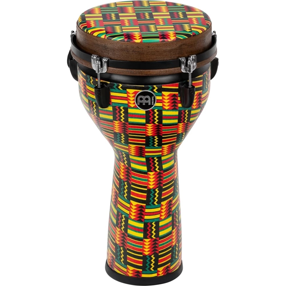 Jumbo Series 10\'\' Synthetic Djembe with Designer Head - Simbra