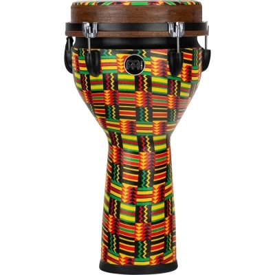 Jumbo Series 10\'\' Synthetic Djembe with Designer Head - Simbra