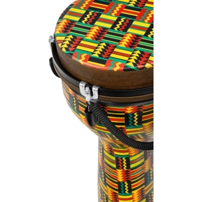 Jumbo Series 10\'\' Synthetic Djembe with Designer Head - Simbra