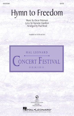 Hal Leonard - Hymn to Freedom - Hamilton/Peterson/Read - SATB