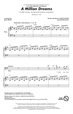 A Million Dreams (from The Greatest Showman) - Pasek/Paul/Huff - TBB