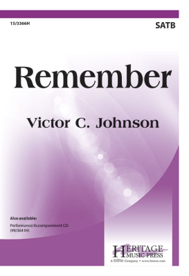 Heritage Music Press - Remember - Lee/Johnson - SATB