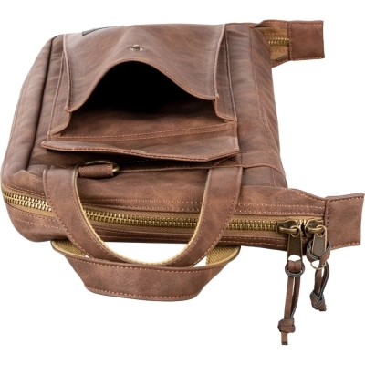 Vintage Hyde Stick Bag - Light Brown