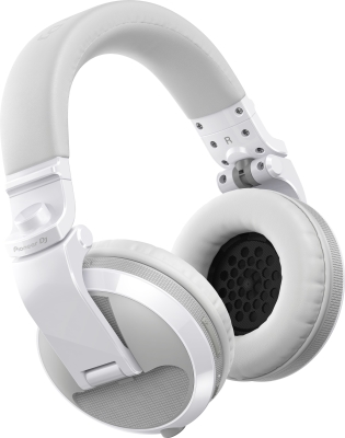 Pioneer DJ - HDJ-X5BT Over-Ear DJ Bluetooth Headphones - White