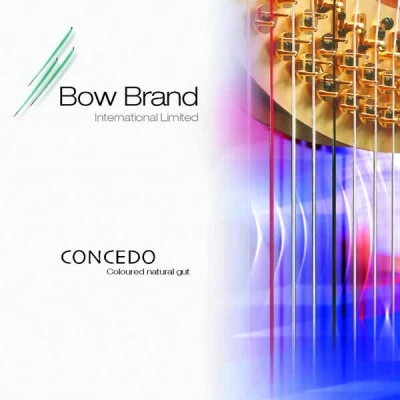 Bow Brand - Corde Concedo en boyau pour harpe (la, quatrime octave)