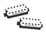 Seymour Duncan - Black Winter High Output Passive Humbucker Pickup Set - Blackened\/White