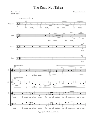 A Frost Sequence - Frost/Martin - SATB