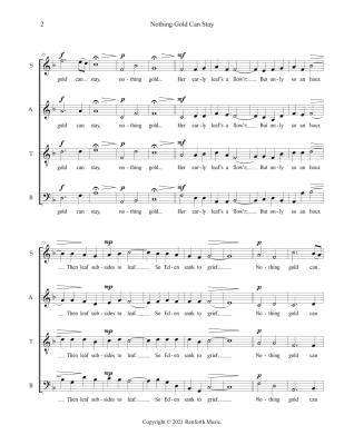 A Frost Sequence - Frost/Martin - SATB